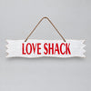 Love Shack Sign WALLHANGING at World Of Decor NZ