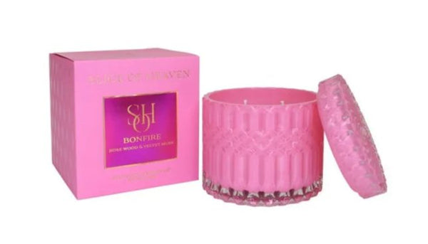 Luxury Soy Candle 340G - Bonfire Candle,Tealight & Incense Holders at World Of Decor NZ