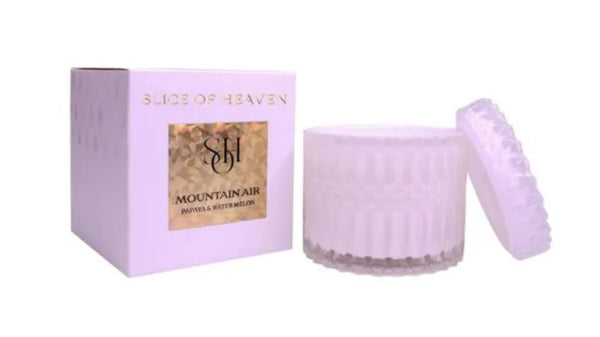 Luxury Soy Candle 340G - Mountain Air Candle,Tealight & Incense Holders at World Of Decor NZ