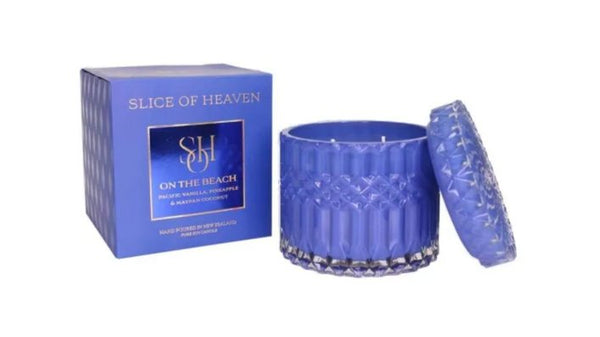 Luxury Soy Candle 340G - On The Beach Candle,Tealight & Incense Holders at World Of Decor NZ