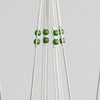Macrame Pot Plant Hanger-Green Color Bead Pot Plant Hangers & Holders at World Of Decor NZ