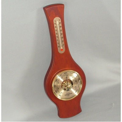 Mahogany Barometer Bonjo 33x15cm Home Accessories at World Of Decor NZ
