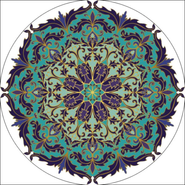 Mandala Coaster Set of 6 COASTER at World Of Decor NZ