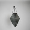 Morrocan Lamp Hanging - Pyramid Frosted MORROCCAN LAMP at World Of Decor NZ