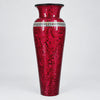 Mosaic Inlay Vase 80cm-Red VASES at World Of Decor NZ