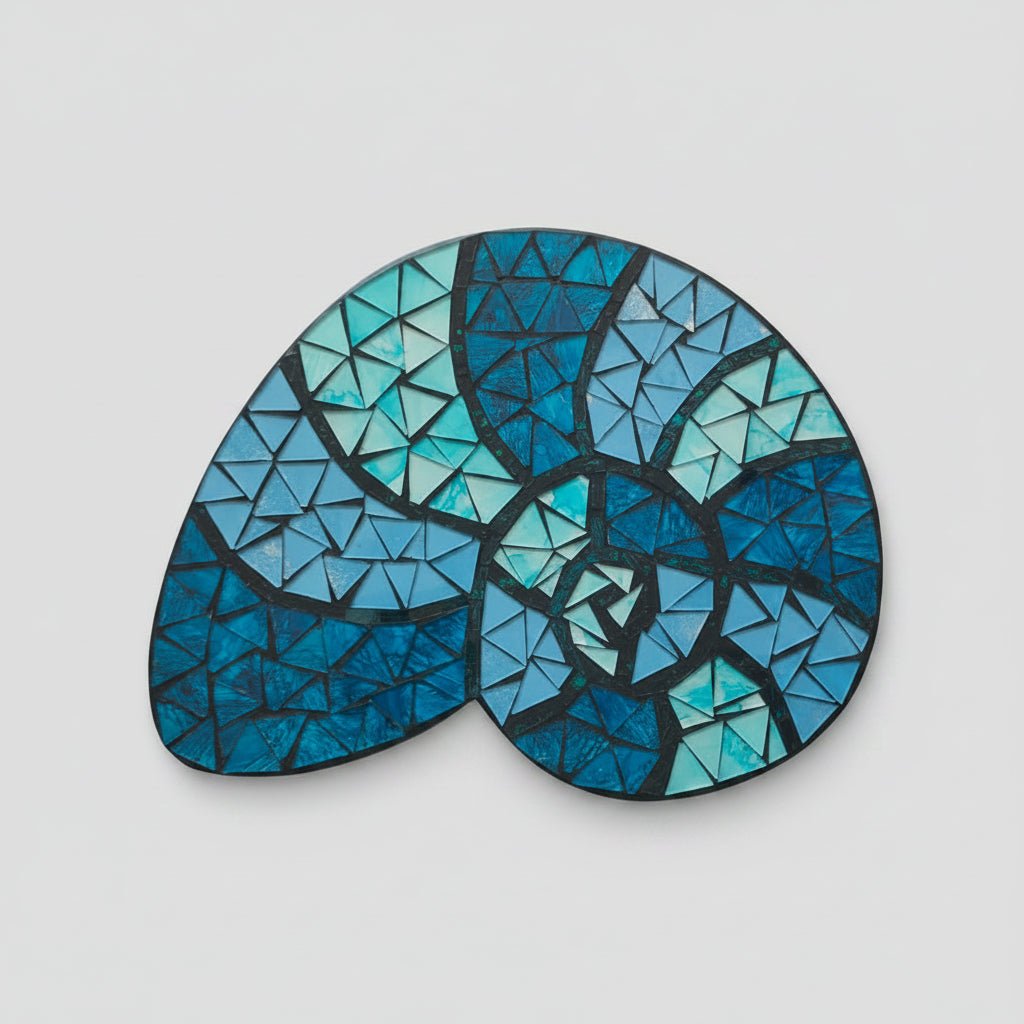 Mosaic Wall Hanging-Sea Snail Wall Art, Affirmations & Hangings at World Of Decor NZ