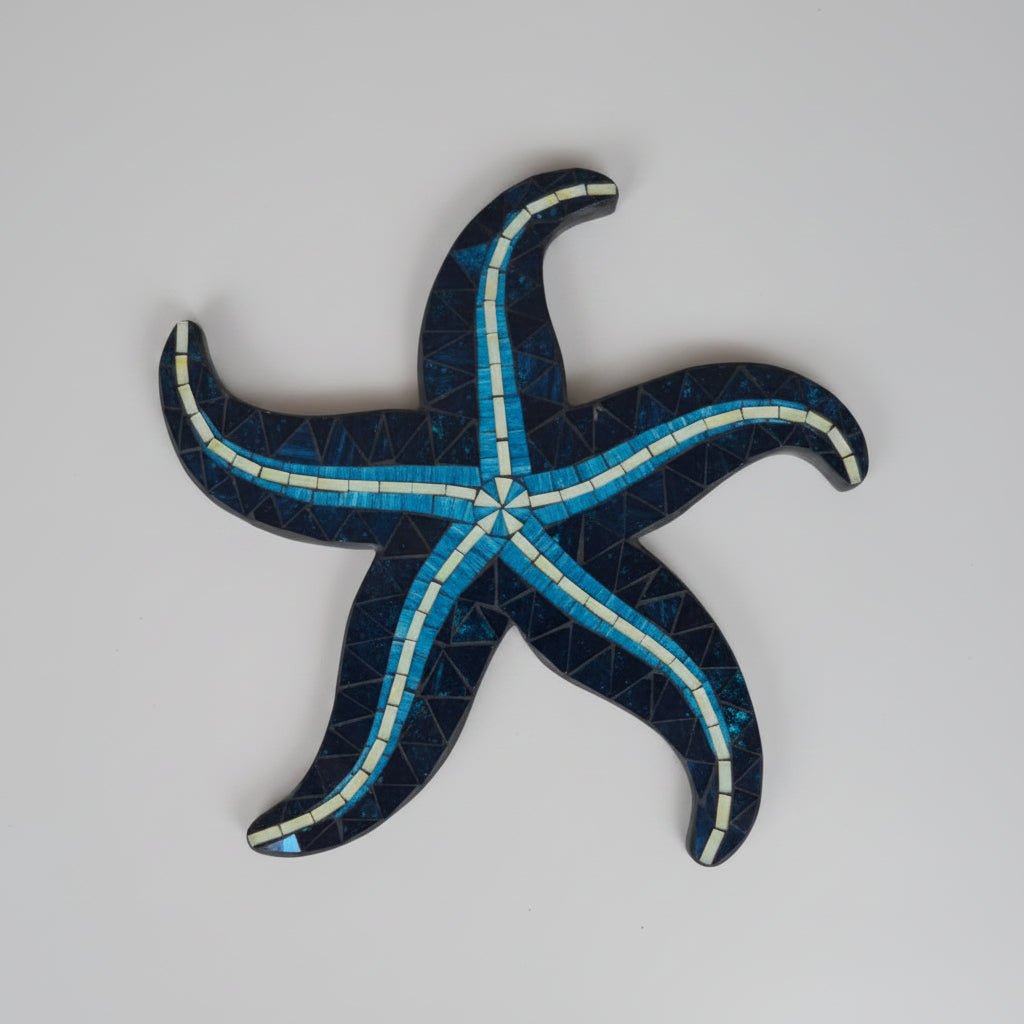 Mosaic Wall Hanging-Starfish Wall Art, Affirmations & Hangings at World Of Decor NZ