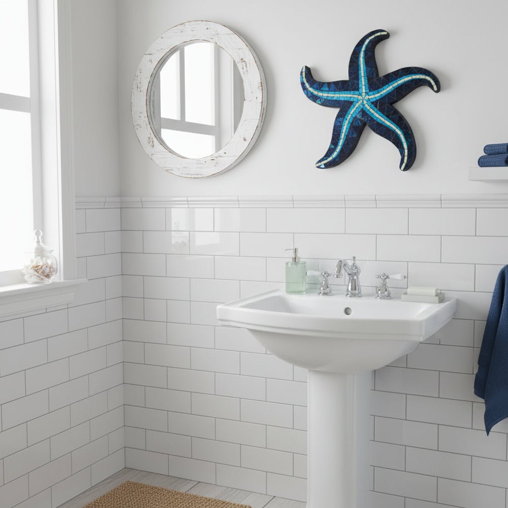 Mosaic Wall Hanging-Starfish Wall Art, Affirmations & Hangings at World Of Decor NZ