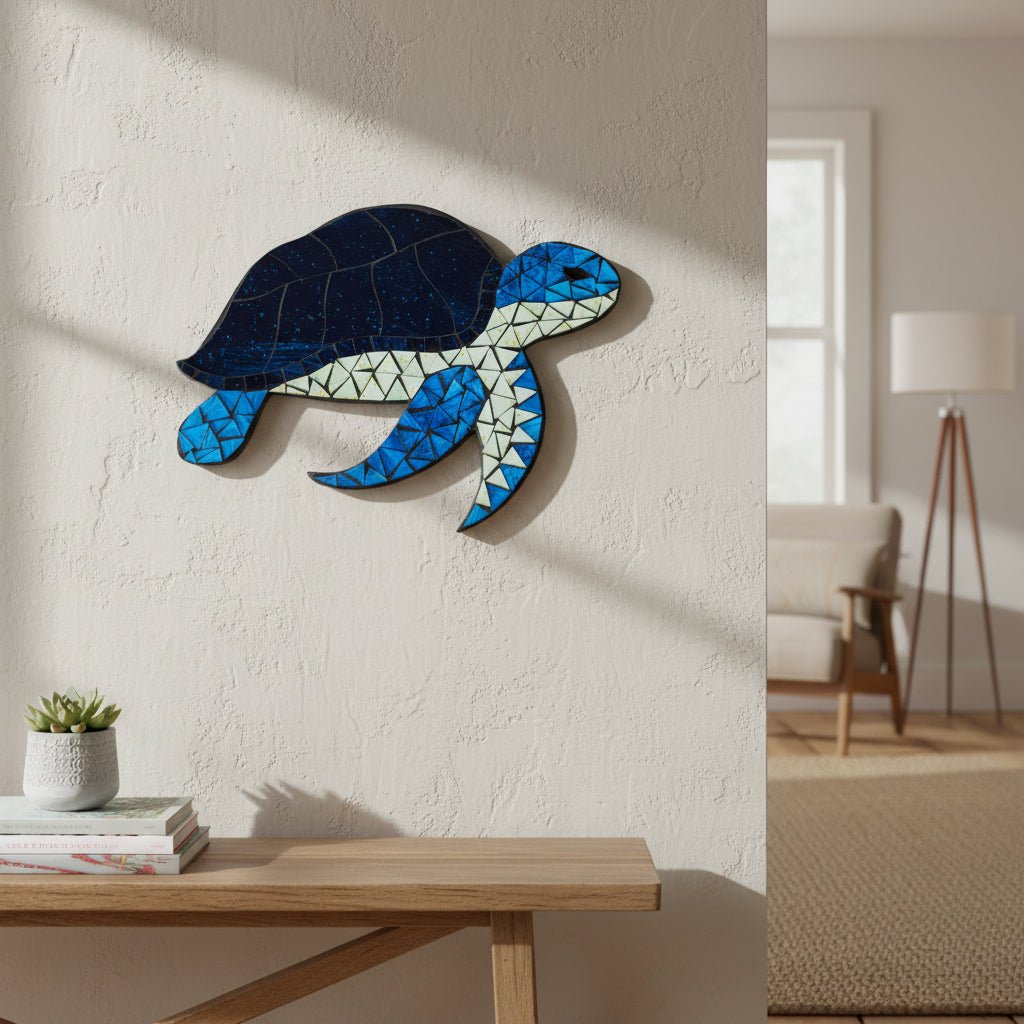 Mosaic Wall Hanging-Turtle Wall Art, Affirmations & Hangings at World Of Decor NZ