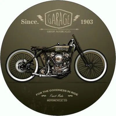 Motor Bike Glass Coaster set KITCHEN ACCESSORIES at World Of Decor NZ