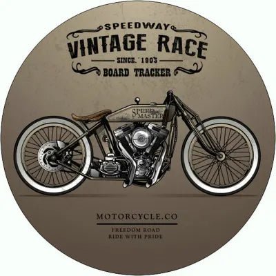 Motor Bike Glass Coaster set KITCHEN ACCESSORIES at World Of Decor NZ
