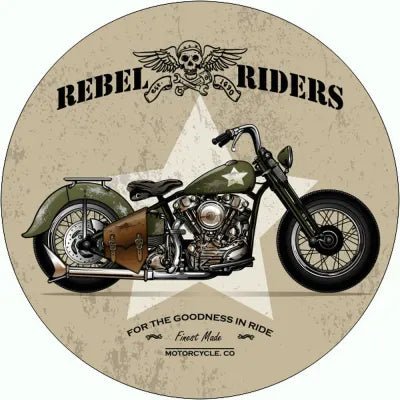 Motor Bike Glass Coaster set KITCHEN ACCESSORIES at World Of Decor NZ