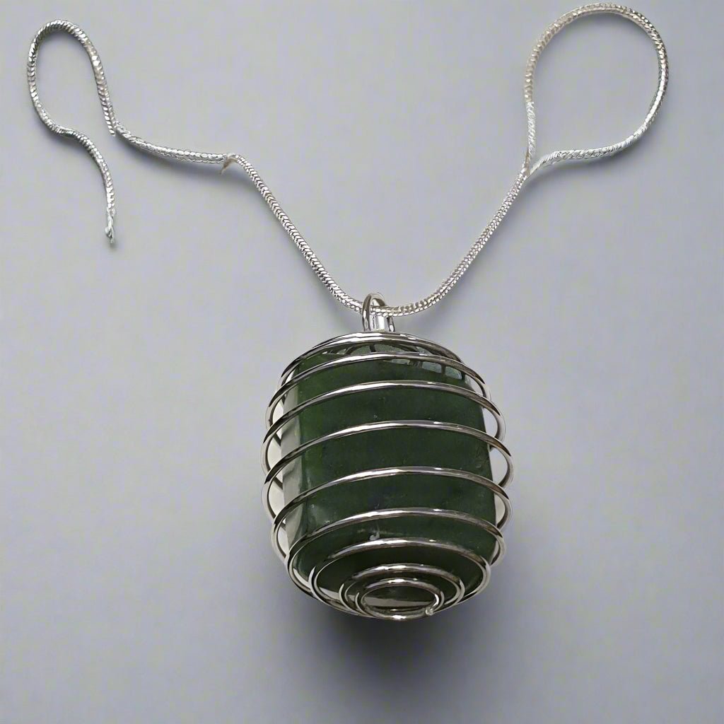 NZ Green Stone - Gage Pendant Large KIWIANA at World Of Decor NZ