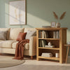 Oak Low Bookcase Furniture at World Of Decor NZ