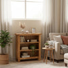 Oak Low Bookcase Furniture at World Of Decor NZ