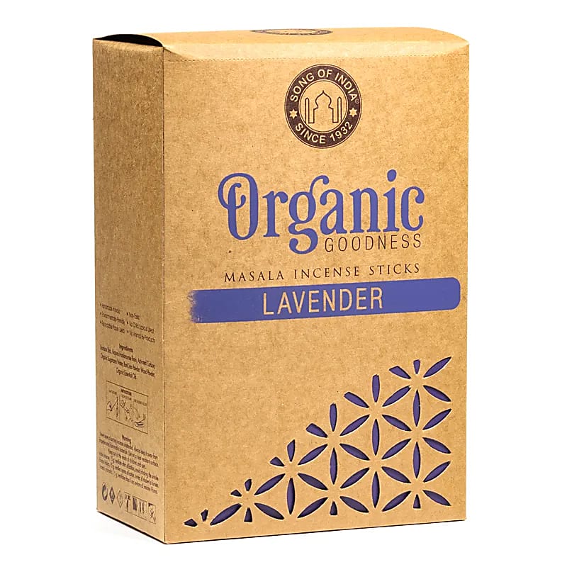 Organic Malasa Incense Stick 15g - Lavender INCENSE at World Of Decor NZ
