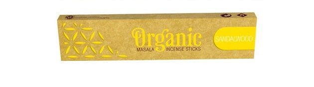Organic Malasa Incense Stick 15g - Sandalwood INCENSE at World Of Decor NZ