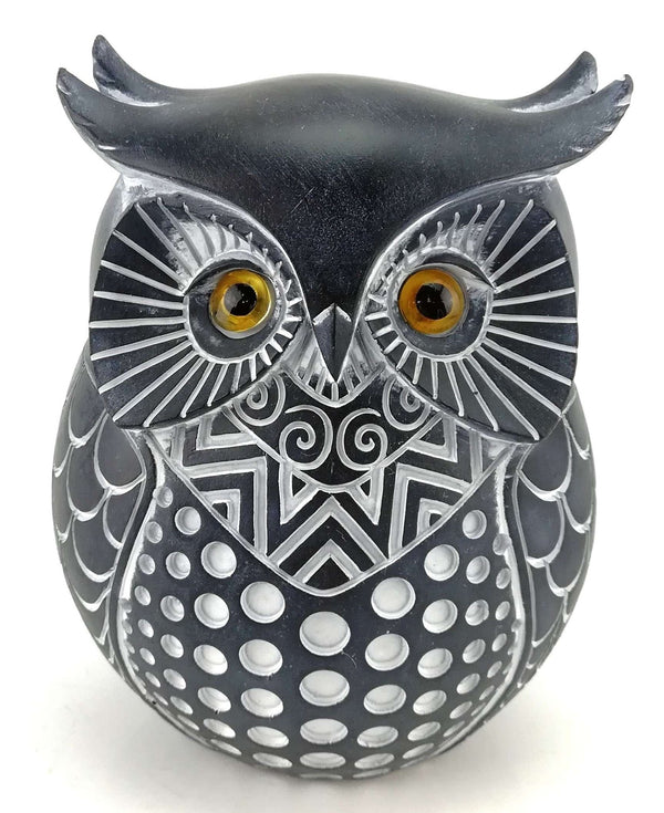 Owl medium Statue Poly Resin Figurines & Animals at World Of Decor NZ