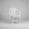 OZ Rattan Chair- White RATTAN & CANE FURNITURE at World Of Decor NZ