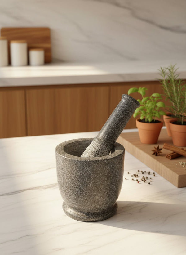 Pestal & Mortar Stone KITCHEN ACCESSORIES at World Of Decor NZ