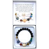 Polished Onyx Solar System Bracelet CRYSTAL at World Of Decor NZ