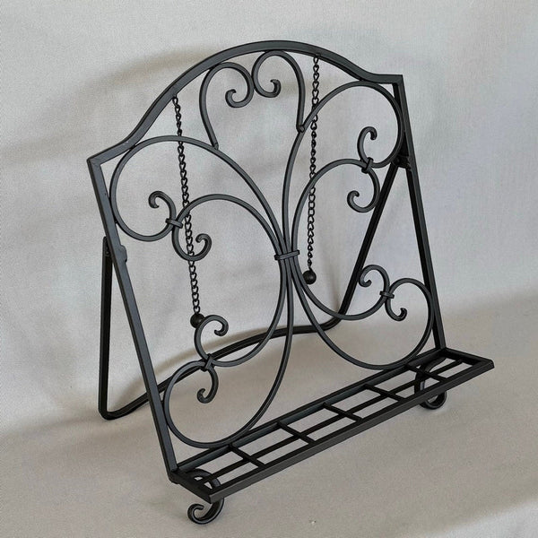 Recipe Book Stand-Black KITCHEN ACCESSORIES at World Of Decor NZ