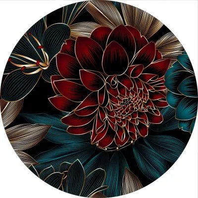 Red Flower Coster set of 6 COASTER at World Of Decor NZ