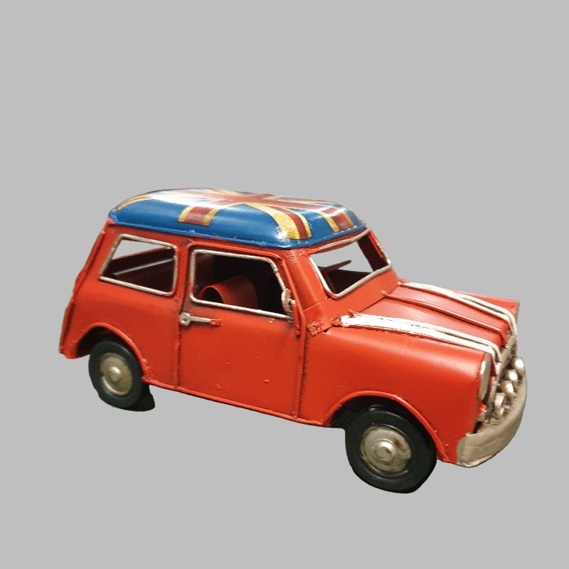 Retro Mini Cooper - Red Collectibles/Novelties/Wheels at World Of Decor NZ