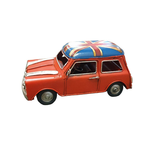 Retro Mini Cooper - Red Collectibles/Novelties/Wheels at World Of Decor NZ