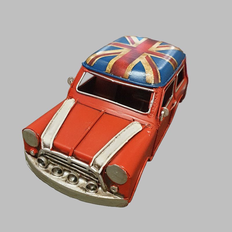 Retro Mini Cooper - Red Collectibles/Novelties/Wheels at World Of Decor NZ