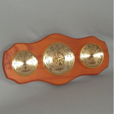 Rimu Barometer/Hygrometer and Thermometer 31x15cm Home Accessories at World Of Decor NZ