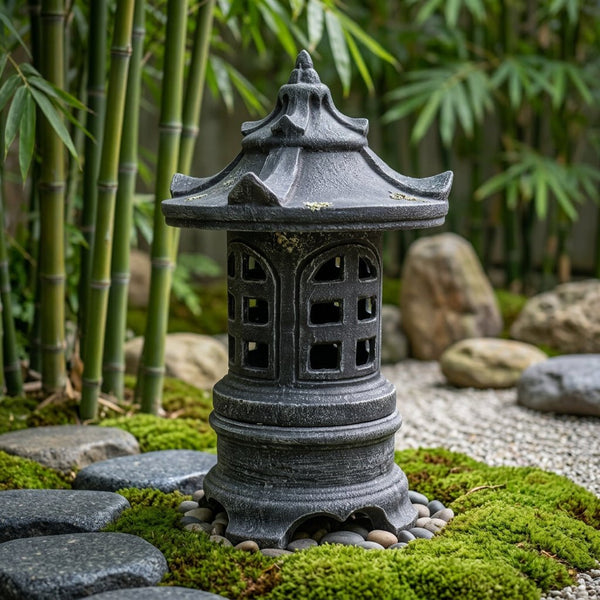 Round Oriental Garden Lamp 65cm GARDEN & OUTDOOR at World Of Decor NZ