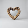Rustic Driftwood Mirror-Heart 40cm MIRRORS at World Of Decor NZ