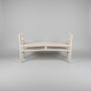 Rustick Teak Bench Seat-Whitewash CHAIR at World Of Decor NZ