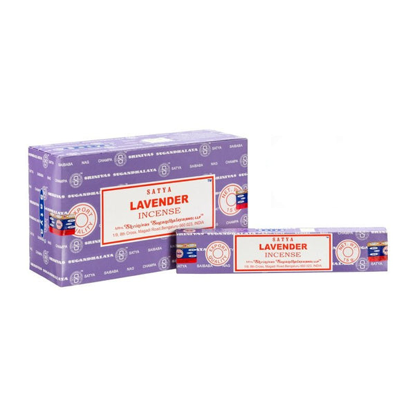 Satya Incense 15G-Lavender INCENSE at World Of Decor NZ