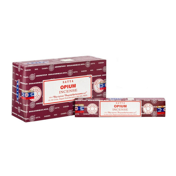 Satya incense 15g-Opium INCENSE at World Of Decor NZ