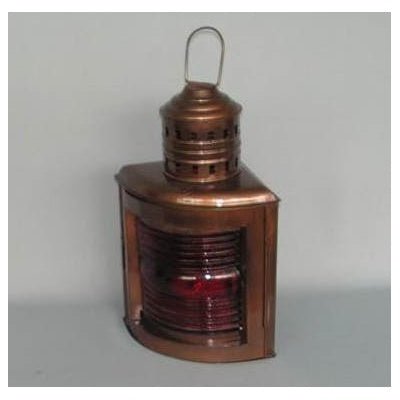 Ship Port Lamp - Red Collectibles/Novelties/Wheels at World Of Decor NZ