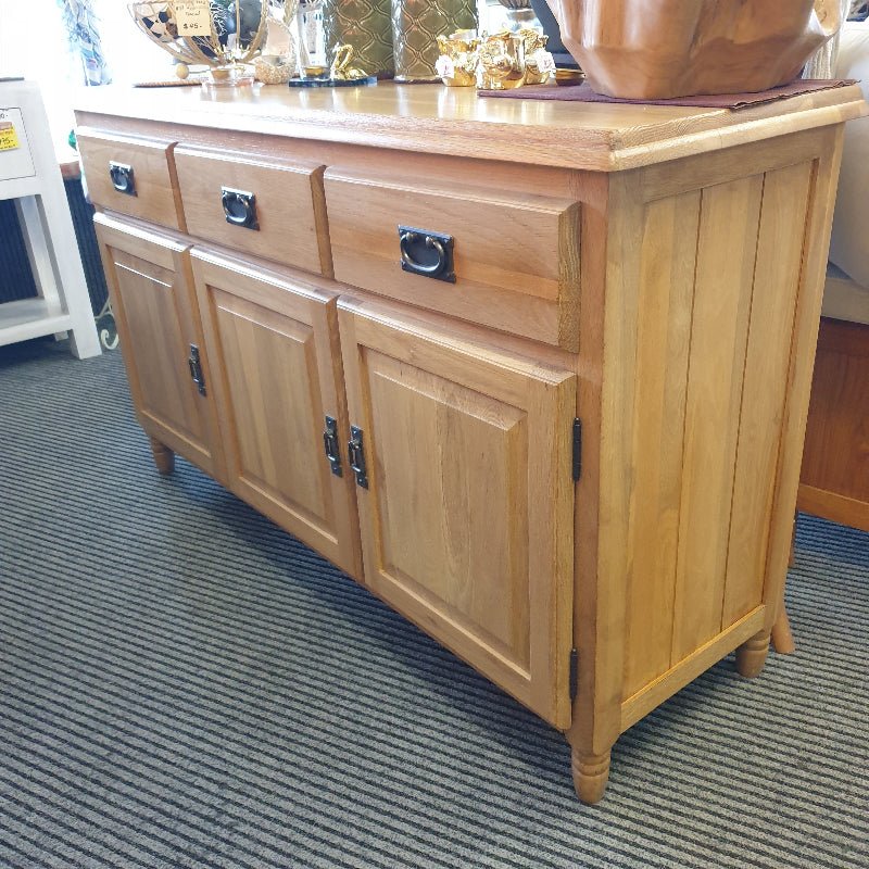 Sideboard Light Stain 139cm Furniture at World Of Decor NZ