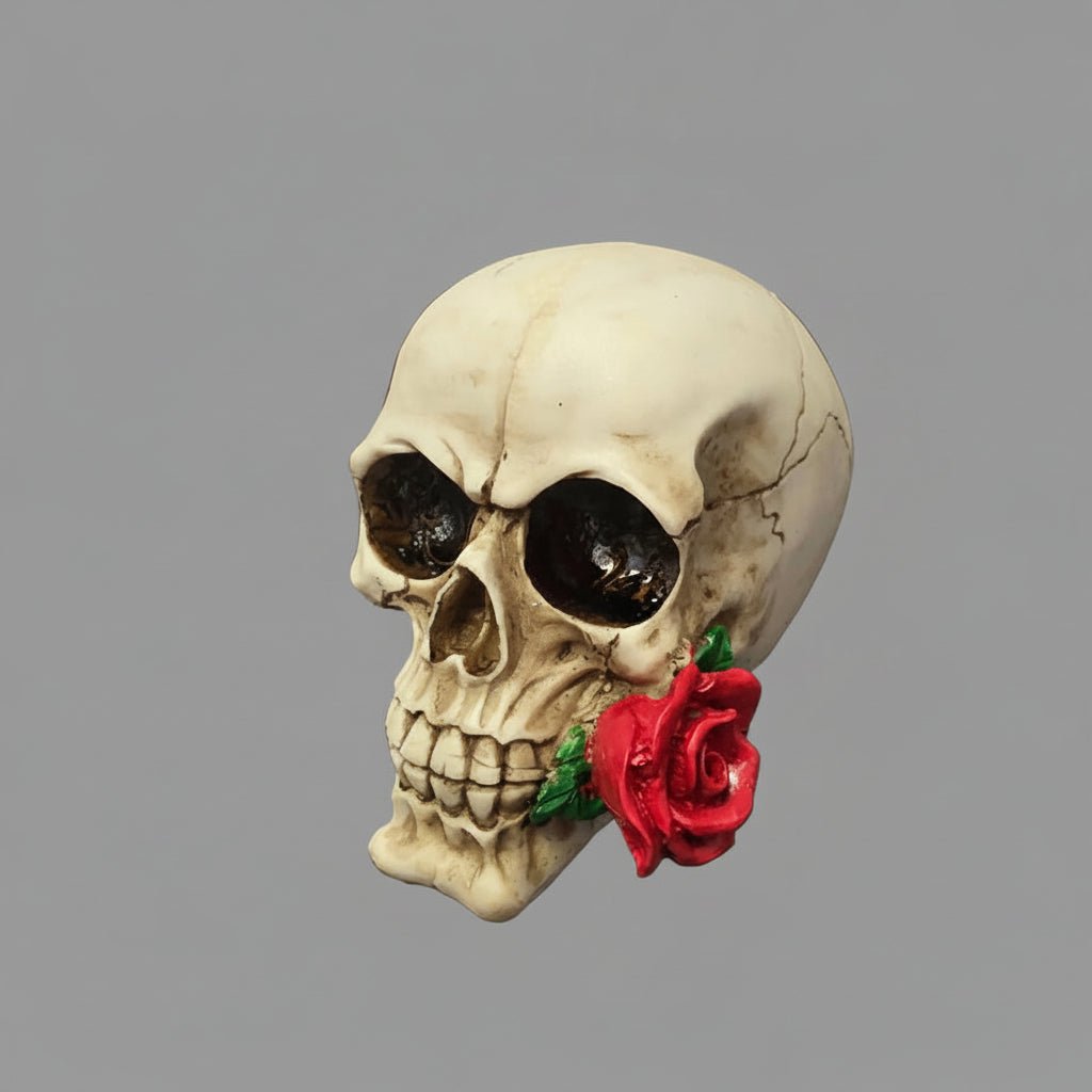 Skull 1 Rose Collectibles/Novelties/Wheels at World Of Decor NZ