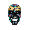 Skull Psychedelic 10cm-Painted SCULPTURE/ORNAMENT & ANIMAL at World Of Decor NZ