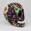 Skull Psychedelic 17cm-Pink Leaf SCULPTURE/ORNAMENT & ANIMAL at World Of Decor NZ
