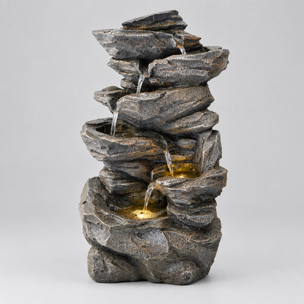 Slate Water Fountain WATER FOUNTAIN at World Of Decor NZ