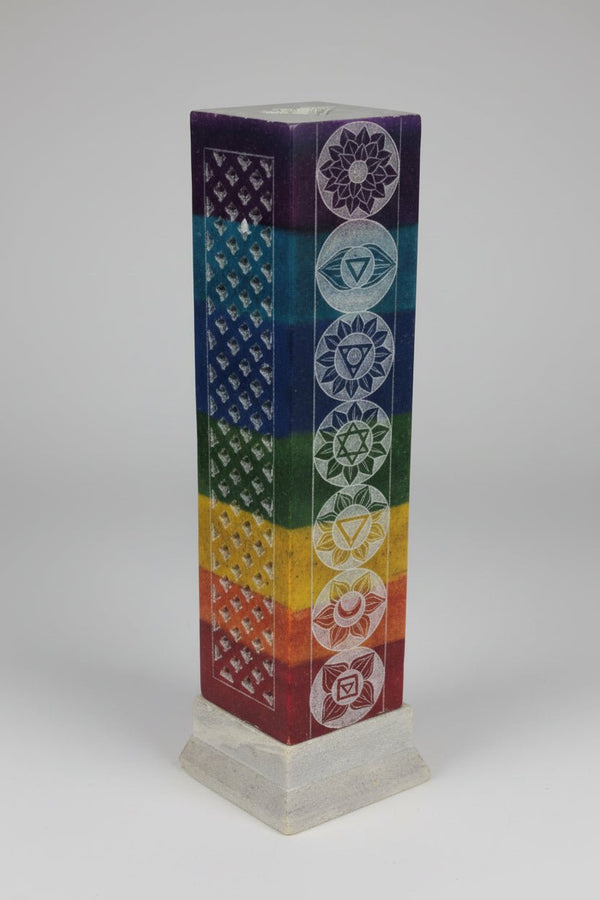 Soapstone Incense Tower Chakra INCENSE at World Of Decor NZ
