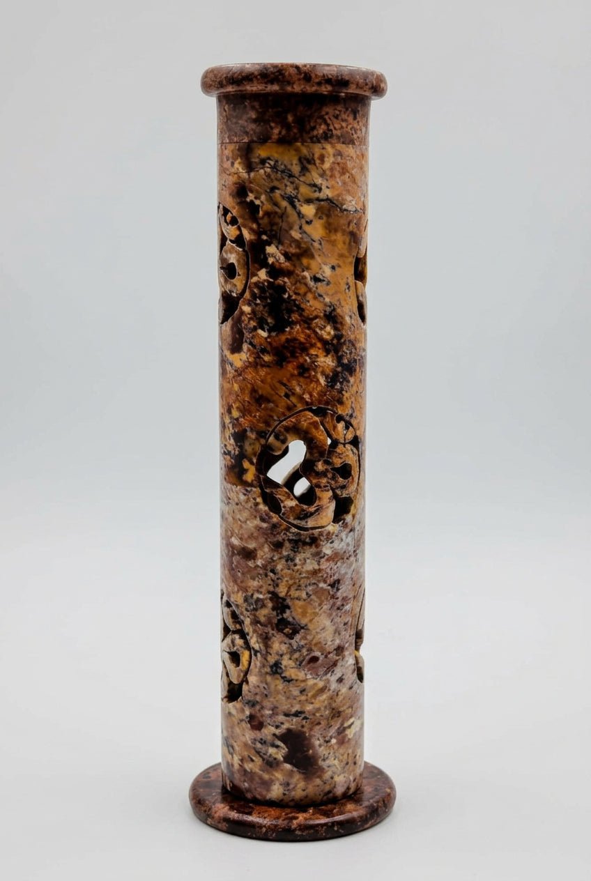 Soapstone Incense Tower-Om INCENSE at World Of Decor NZ