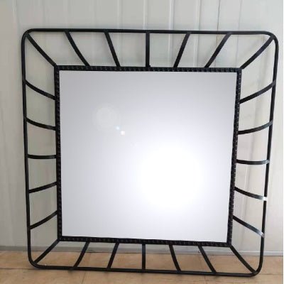 Square Mirror 1 Meter Black MIRRORS at World Of Decor NZ
