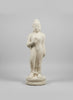 Standing Buddha 1 M - Rustic White BUDDHA at World Of Decor NZ