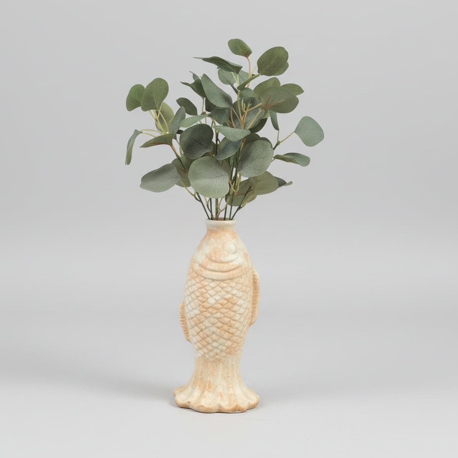 Standing Fish Ceramic Vase Home Accessories at World Of Decor NZ