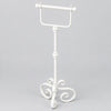 Standing Toilet Roll Holder - White BATHROOM at World Of Decor NZ