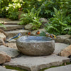Stone Bird Bath 129 - BB4 VOLCANIC ROCK at World Of Decor NZ
