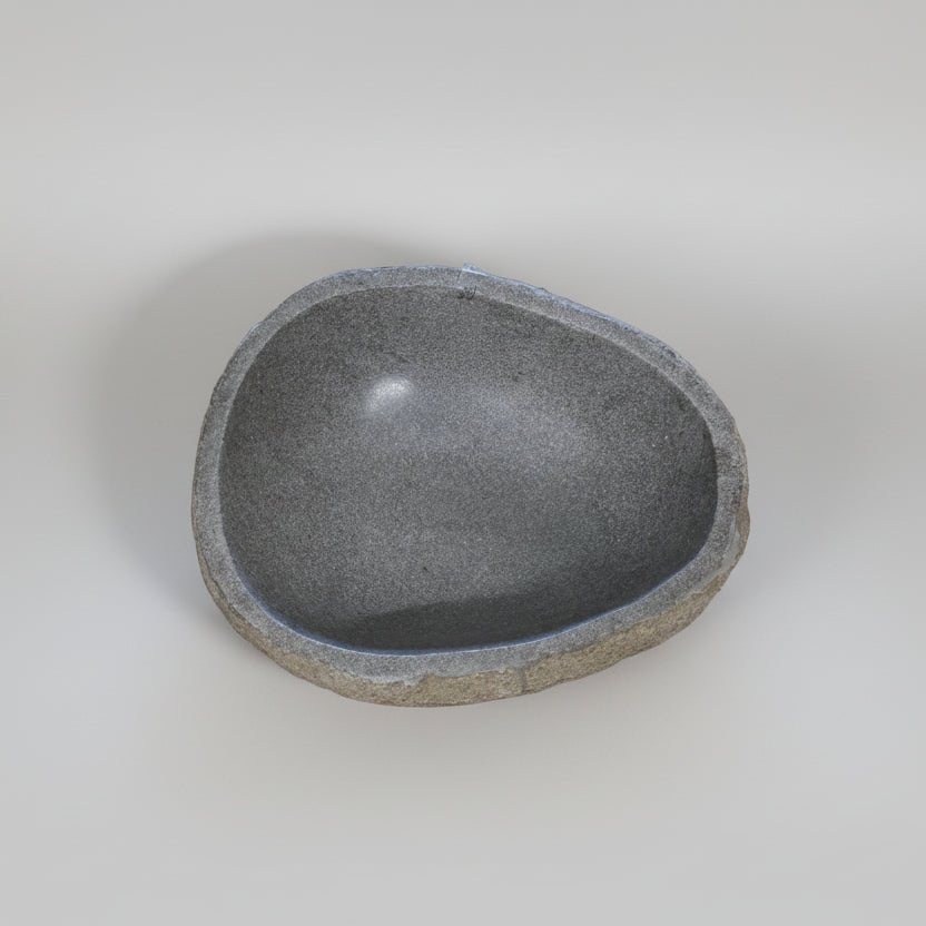 Stone Bird Bath 129 - BB6 VOLCANIC ROCK at World Of Decor NZ